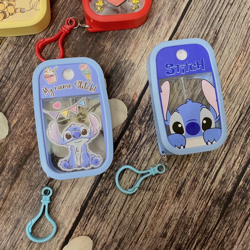 Bình xịt cồn mini hoạt hình có móc treo