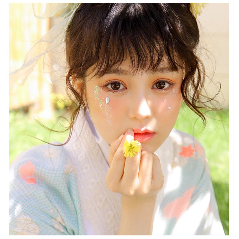 [Hàng mới về] Bảng phấn mắt 9 màu sắc hiệu ứng lì/ ánh nhũ lấp lánh thời trang