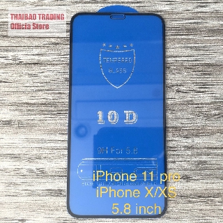 [ CƯỜNG LỰC XỊN GIÁ SIÊU RẺ] KÍNH CƯỜNG LỰC 10D CHO IPHONE CHỐNG BỤI