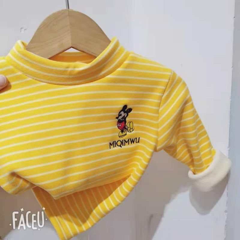 Áo giữ nhiệt nỉ ấm áp cho bé