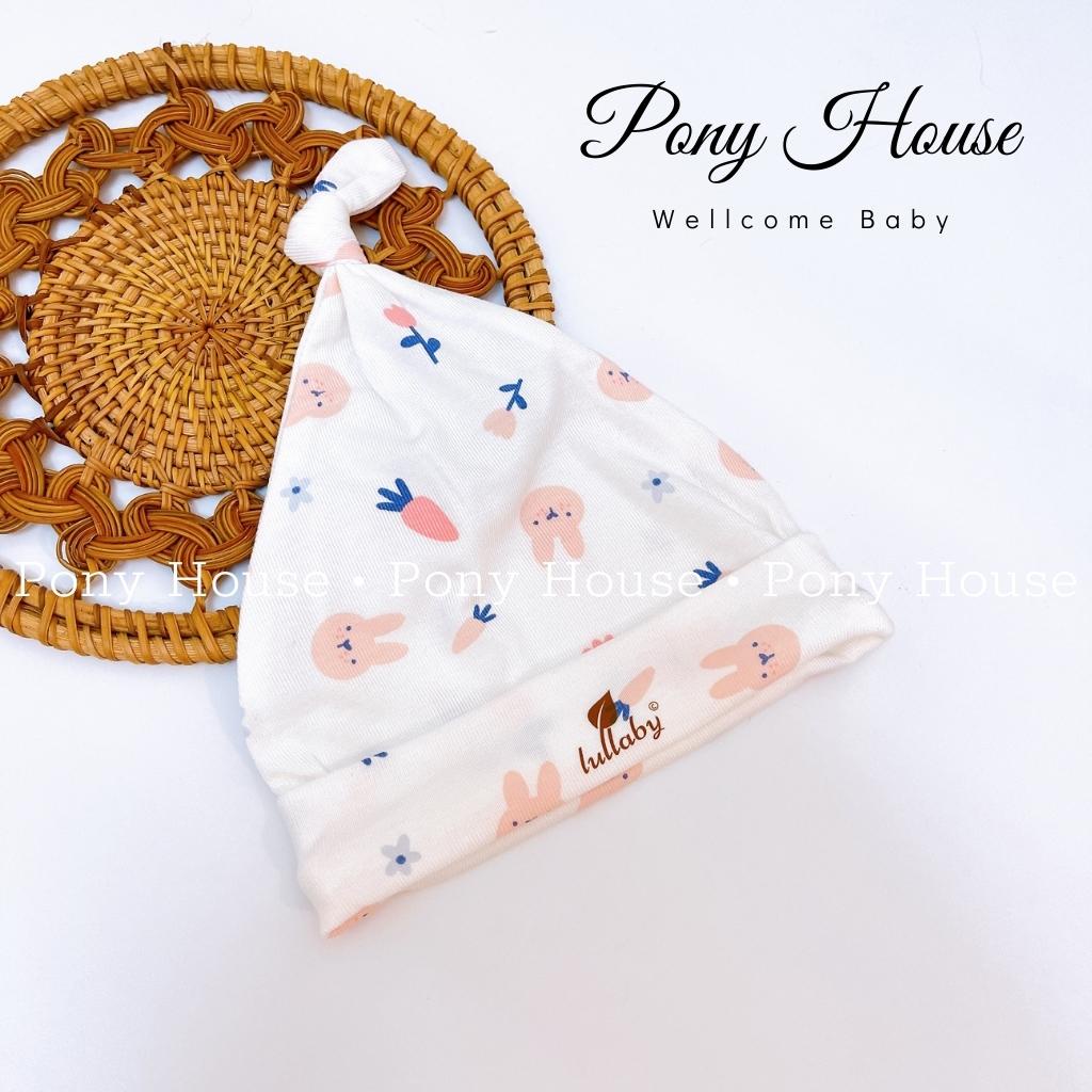 Mũ Sơ Sinh Lullaby Chất Bambo Siêu Mềm Mịn Cho Bé Trai, Bé Gái Sơ Sinh/Newborn/Nb