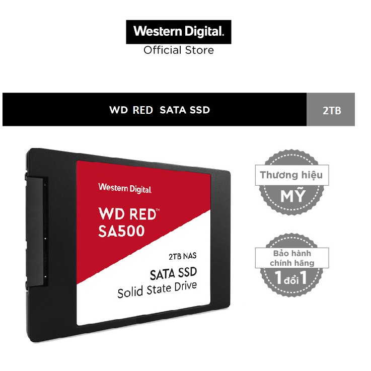 Ổ cứng gắn trong WD Red SSD 2TB-WDS200T1R0A