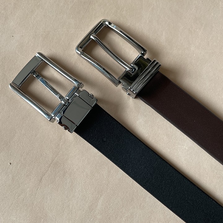 Thắt Lưng Nam Da Bò Mặt Cao Cấp Bảng Nhỏ 29mm KTM18