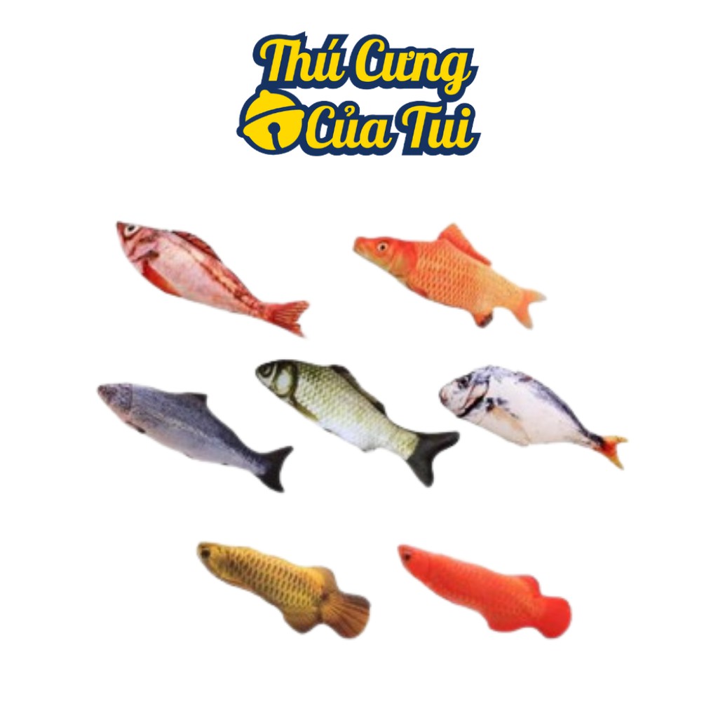 Cá Nhồi Catnip Cho Mèo Giảm Stress, Thư Giản - Thú Cưng Của Tui