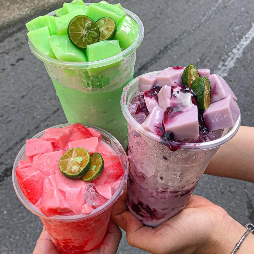 Bột làm Pudding Socola, Trứng, Dưa Lưới  thương hiệu Mole, bột pudding Mole Đài Loan