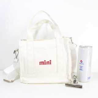Túi canvas mini (Trắng) - Hàng có sẵn