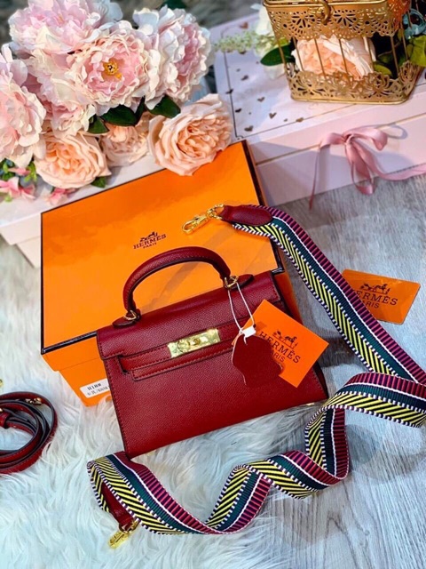 Túi chữ H da trơn