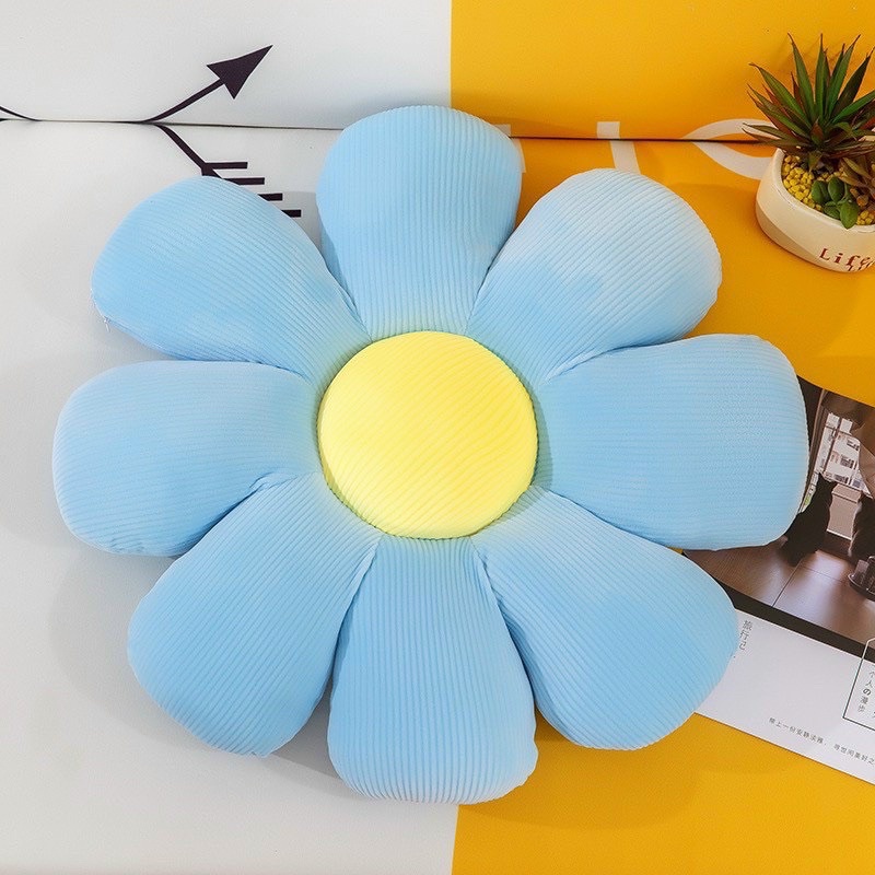 Đệm tựa lưng ghế văn phòng hình hoa ,sofa thiết kế hình bông hoa