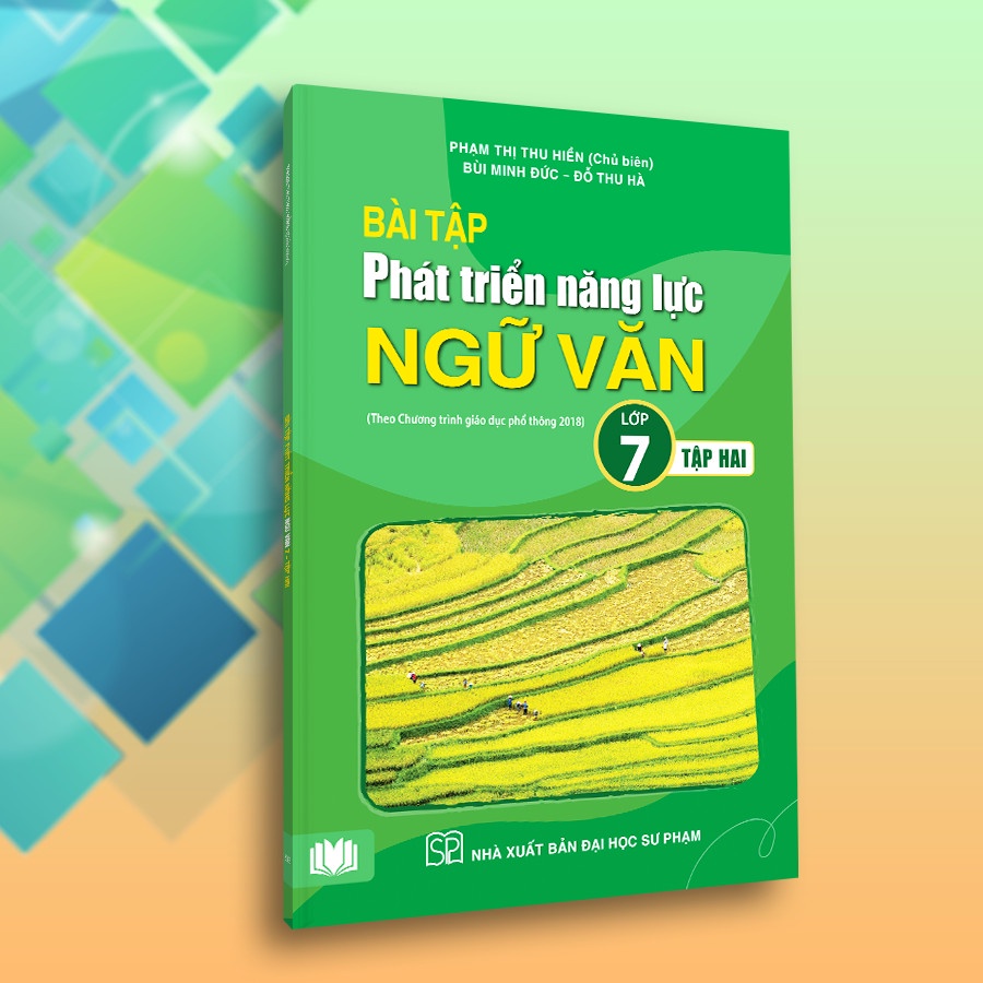 Sách - Bài tập phát triển năng lực môn Ngữ văn 7 (2 tập) - NXB Đại học Sư phạm