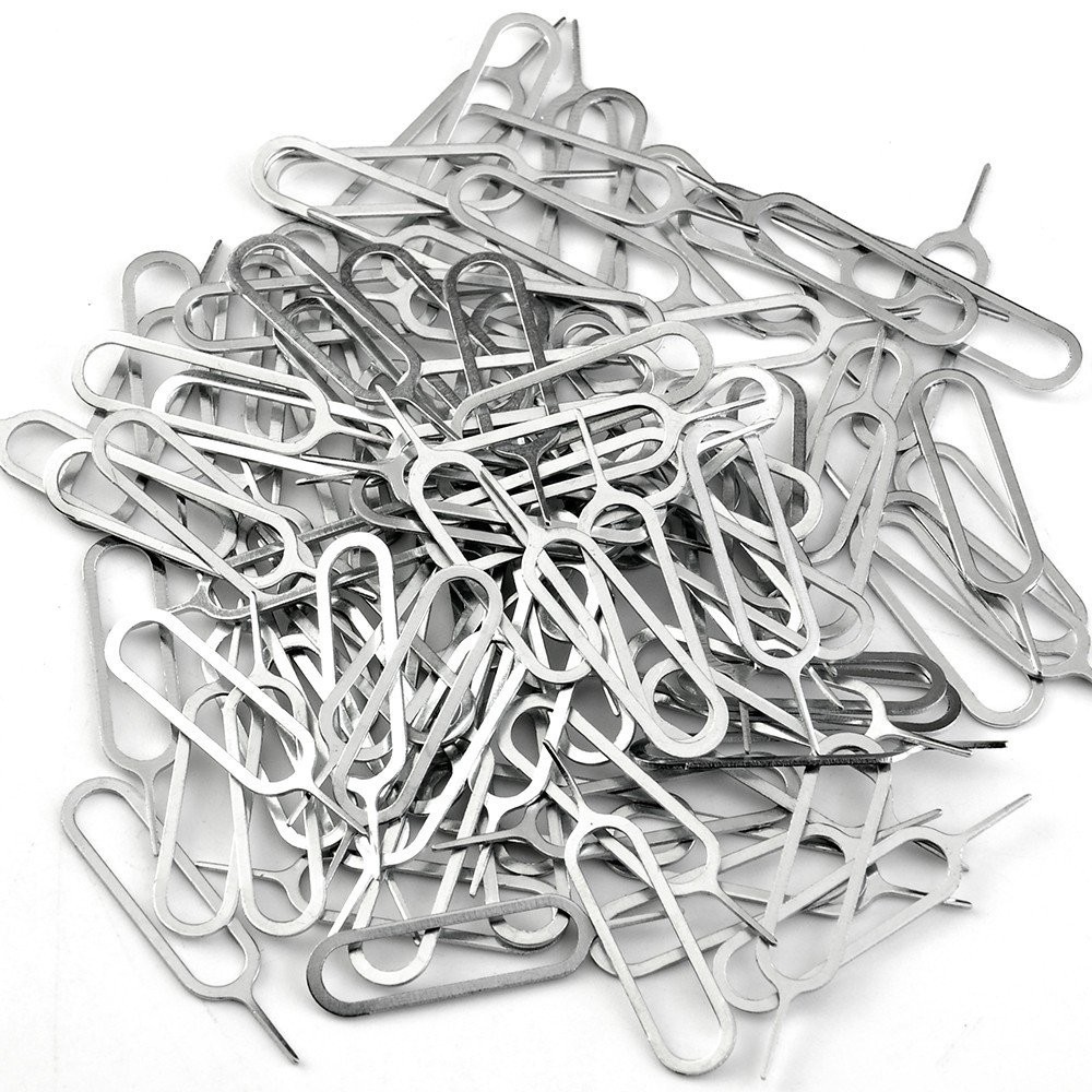 QUE CHỌC SIM INOX SIÊU BỀN - CÂY CHỌC SIM INOX CHO ĐỜI MÁY IPHONE, IPAD, SAMSUNG, OPPO, HTC, XIAOMI, NOKIA