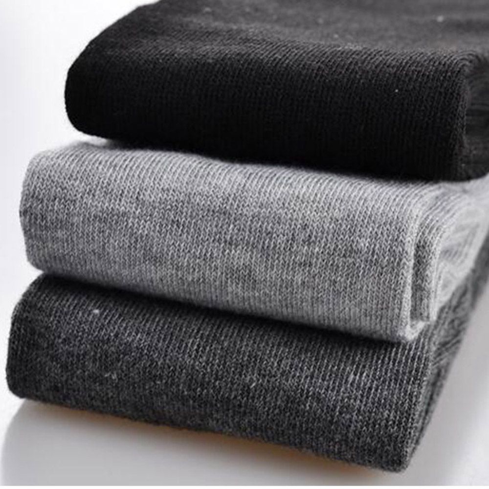 Vớ cotton giữ ấm có 5 màu trơn tùy chọn cho nữ