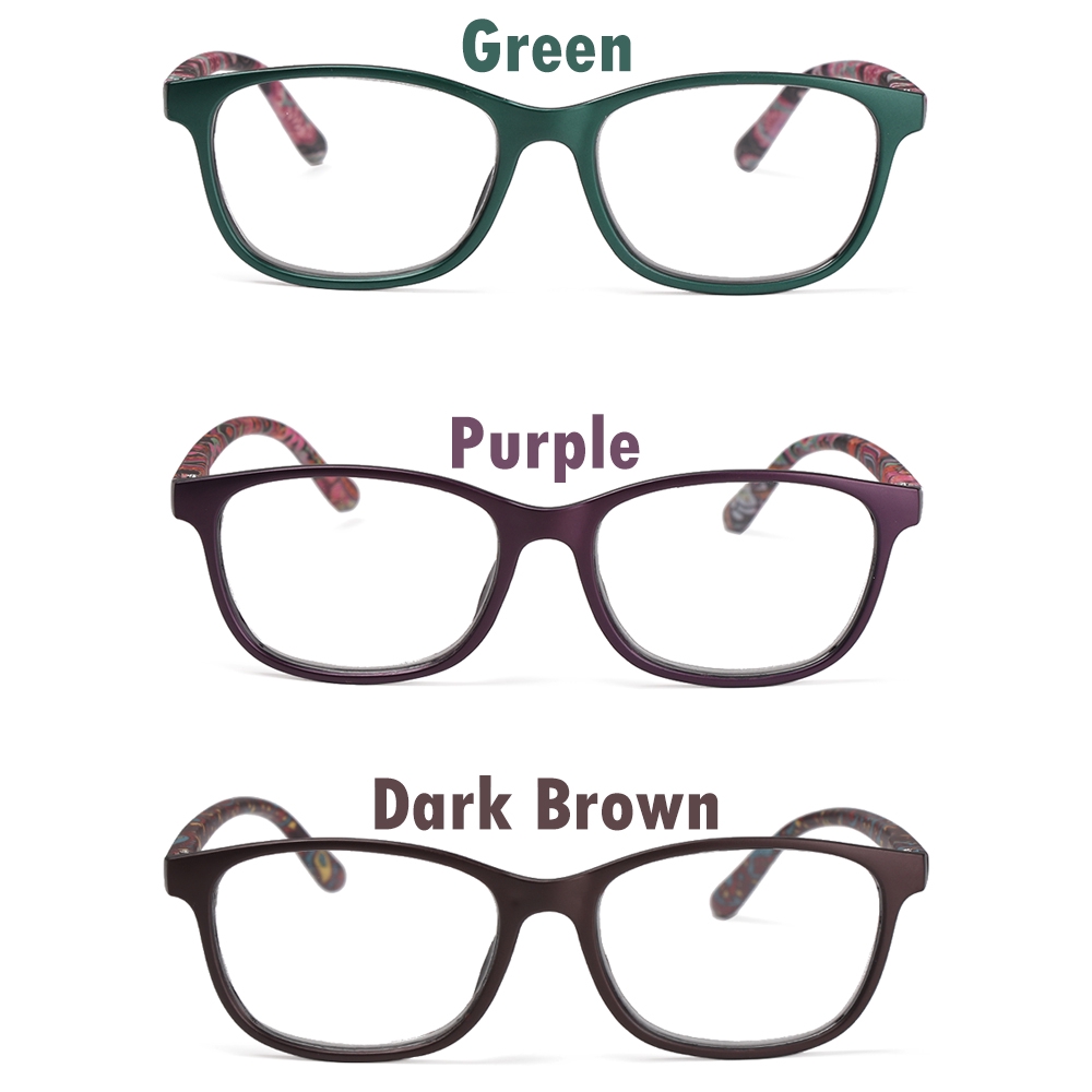 MOILY Ultra Light Resin Reading Glasses Women Vision Care Eyeglasses