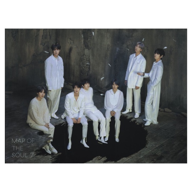 Poster BTS ALBUM ẢNH MOTS 7 hàng unoff