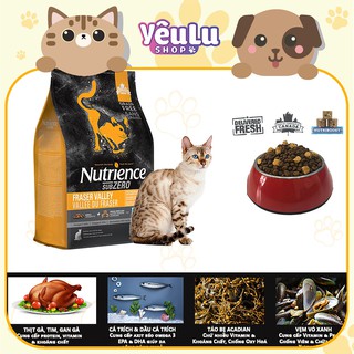 Thức ăn hạt cho mèo có chưa thịt tươi cao cấp Nutrience SubZero - YêuLu Shop