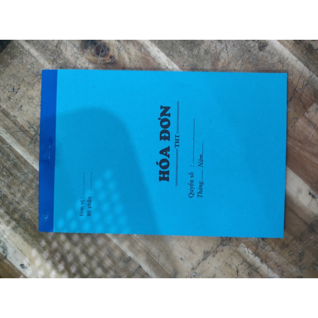 Hóa Đơn Bán Lẻ 1 Liên - 13x19cm