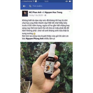 Xịt keo ong vitatree date 2025