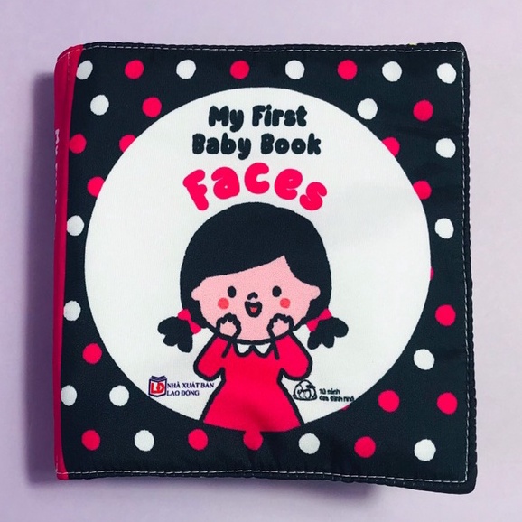 Sách Vải My First Baby Book - Face (0-3 tuổi)