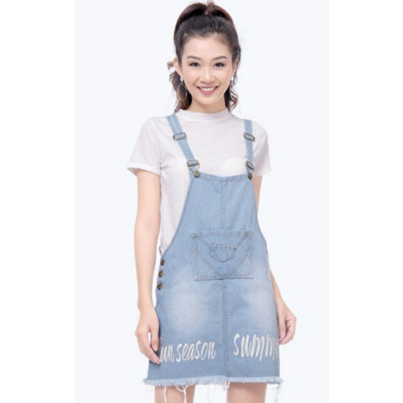 yếm jean đep