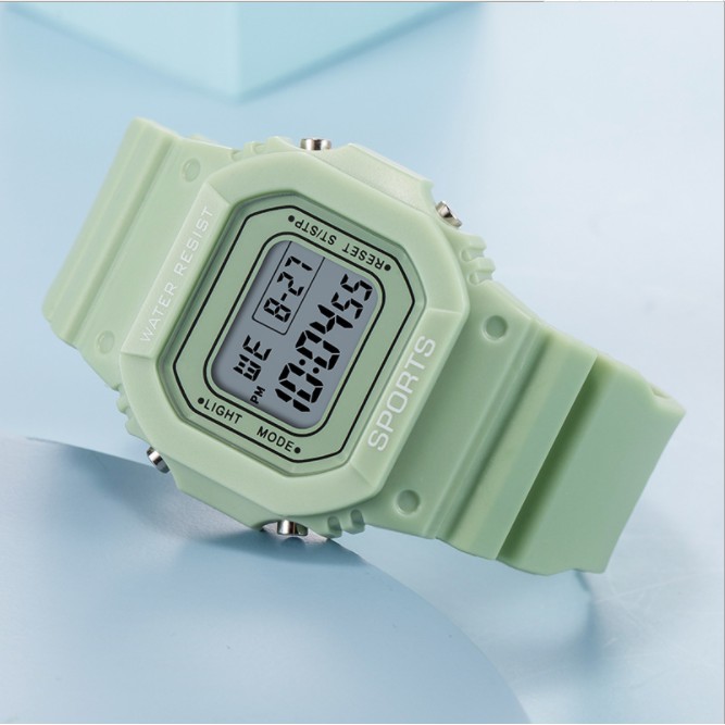 Đồng hồ kỹ thuật số chống nước nhiều màu tùy chọn phong cách thể thao năng động cho cả nam và nữ | BigBuy360 - bigbuy360.vn