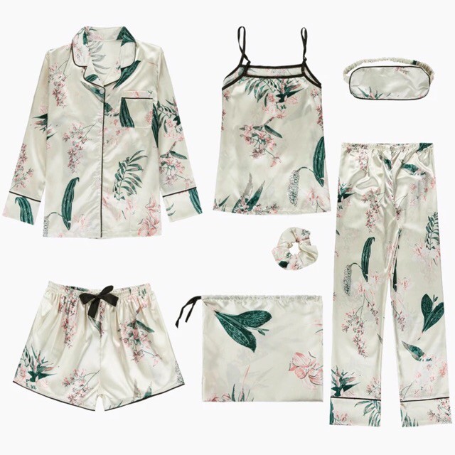 [SIÊU RẺ] Set đồ ngủ pijama đồ ngủ dài tay đồ ngủ hai dây - (hàng loại A) | BigBuy360 - bigbuy360.vn