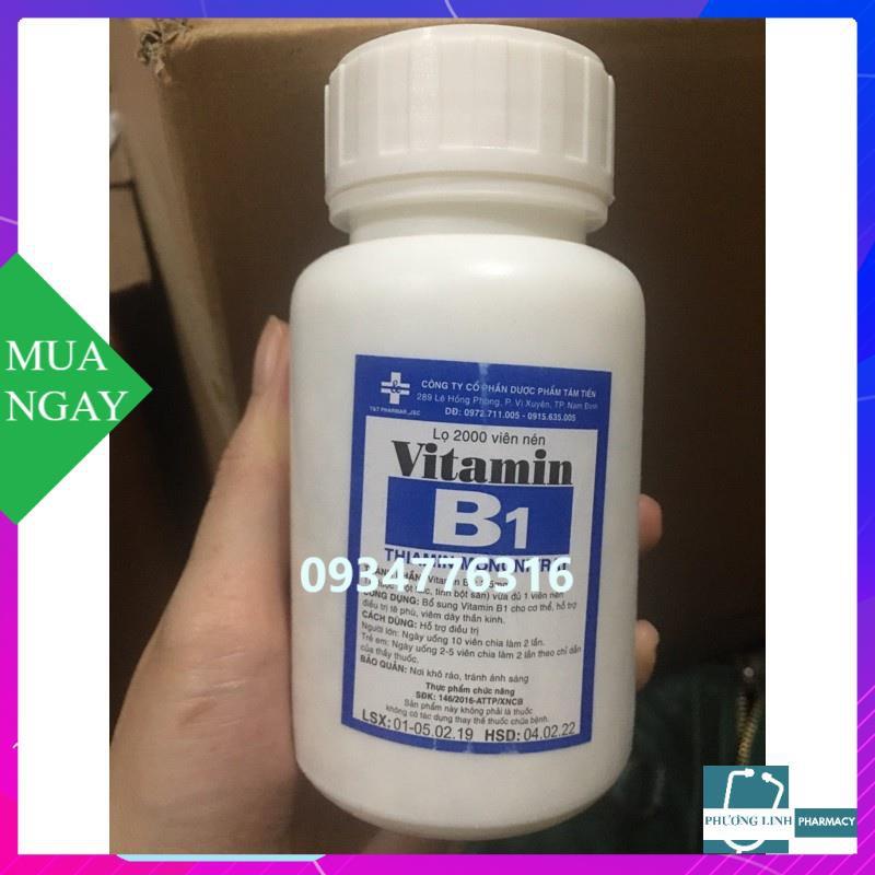 Vitamin B1 1800 viên
