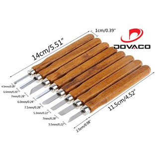 Bộ dao khắc đục tiện gỗ 12 món cao cấp V2