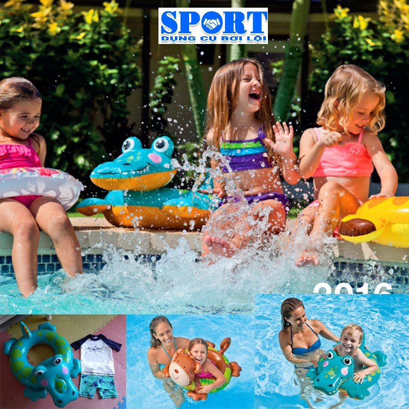 Phao Bơi Cho Bé Vòng Hình Thú Ngộ Nghỉnh Shop-Dungcuboiloi