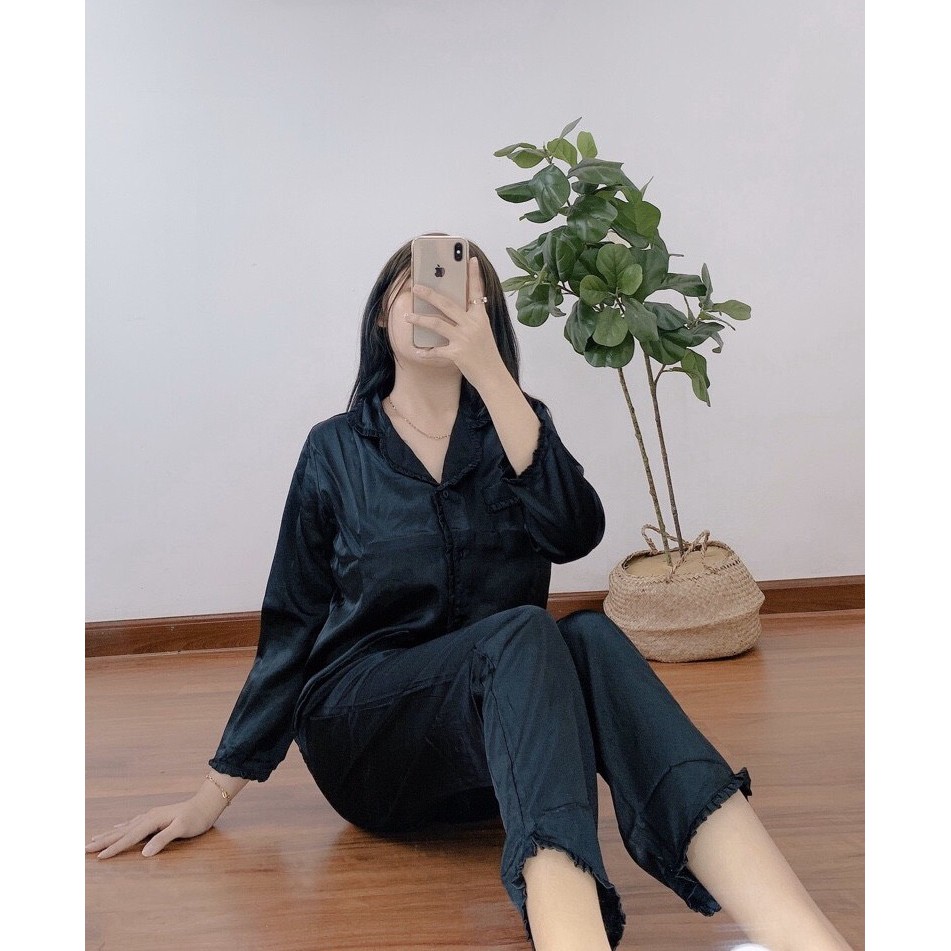 [Mã WABOOM giảm 15% đơn 99k] [𝘽𝙤̣̂ 𝙉𝙜𝙪̉ 𝙇𝙪̣𝙖 𝘽𝙚̀𝙤]-Tay Dài Quần Dài-Hàng Thiết Kế Xuất Dư-Dưới 58kg. | BigBuy360 - bigbuy360.vn