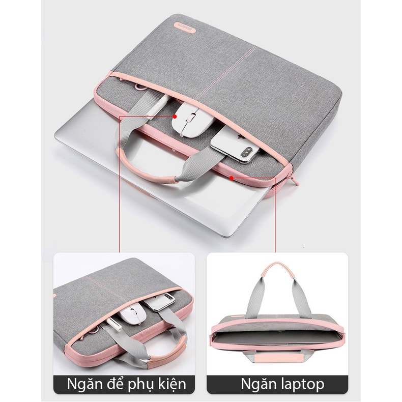 Túi đeo chéo thời trang kiêm túi bảo vệ laptop IANBITE IB03 H