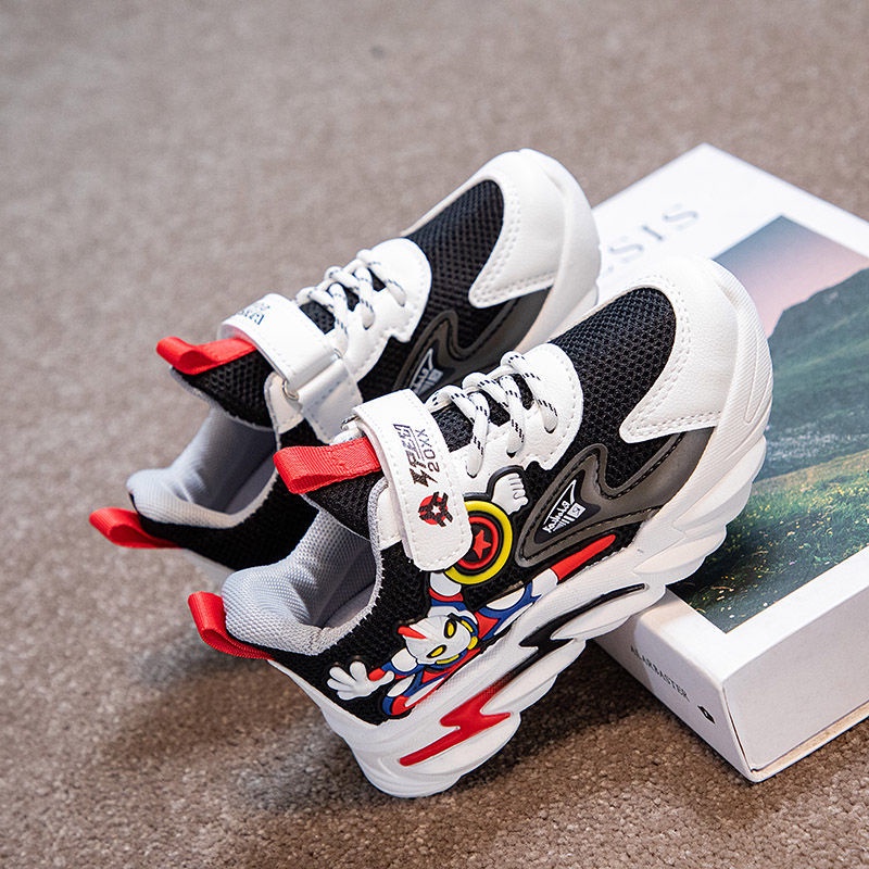 Giày Thể Thao Lưới Thoáng Khí Phong Cách Hàn Quốc Thời Trang Xuân Thu Mới Cho Nam 2022