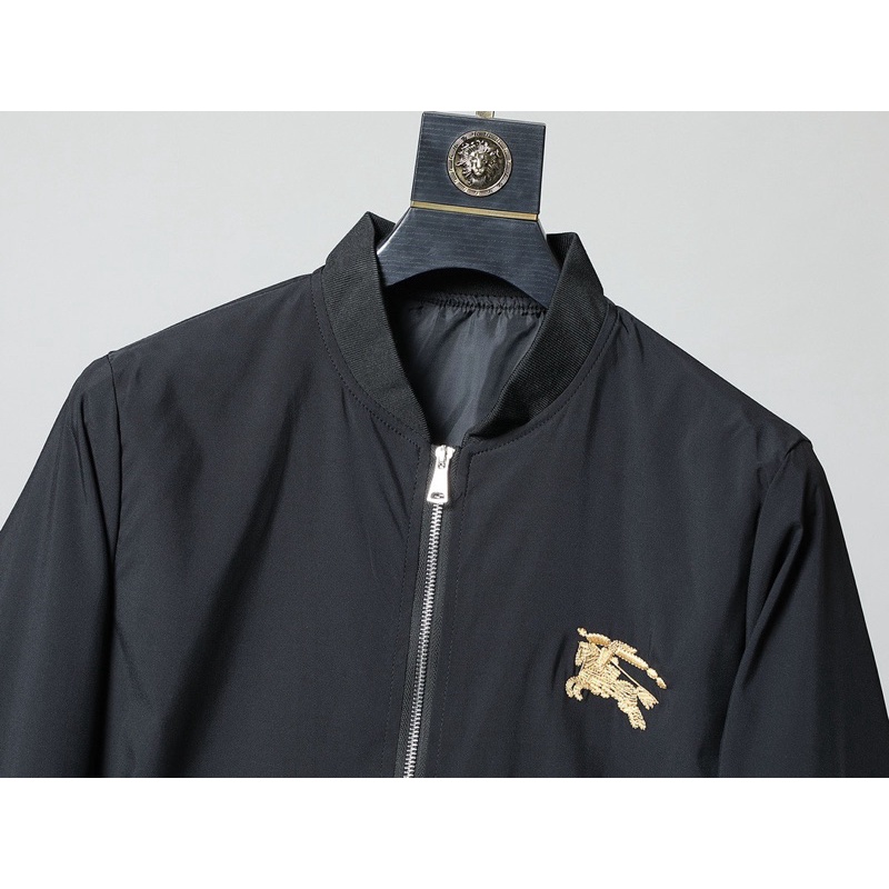 Áo khoác bomber nam hình kị sĩ cưỡi ngựa thương hiệu Burberry BBR cao cấp