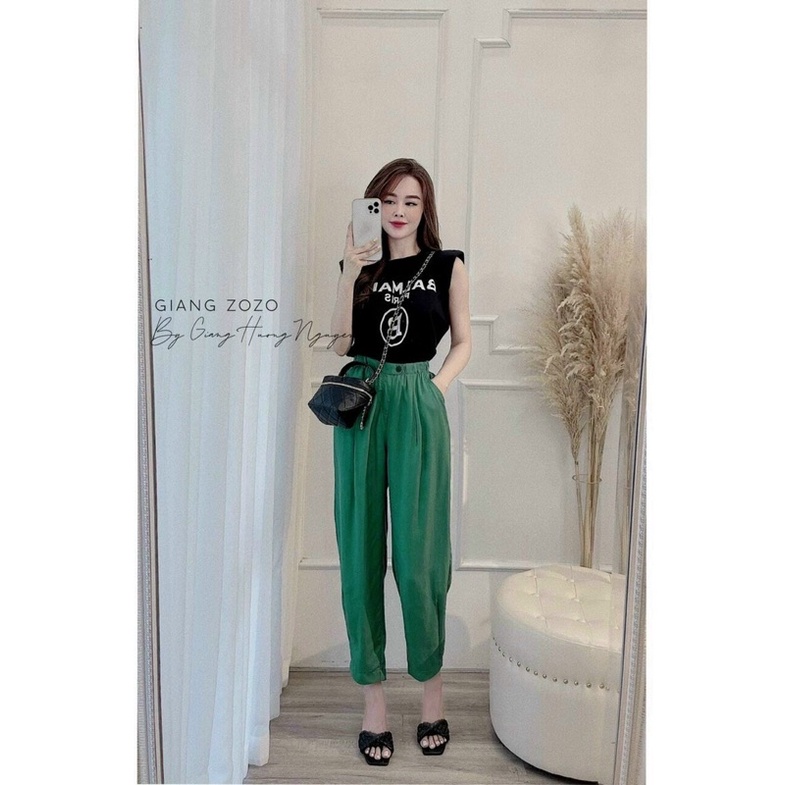Quần Đũi GU Chất Đũi Mềm Dáng Baggy Full Túi Zip