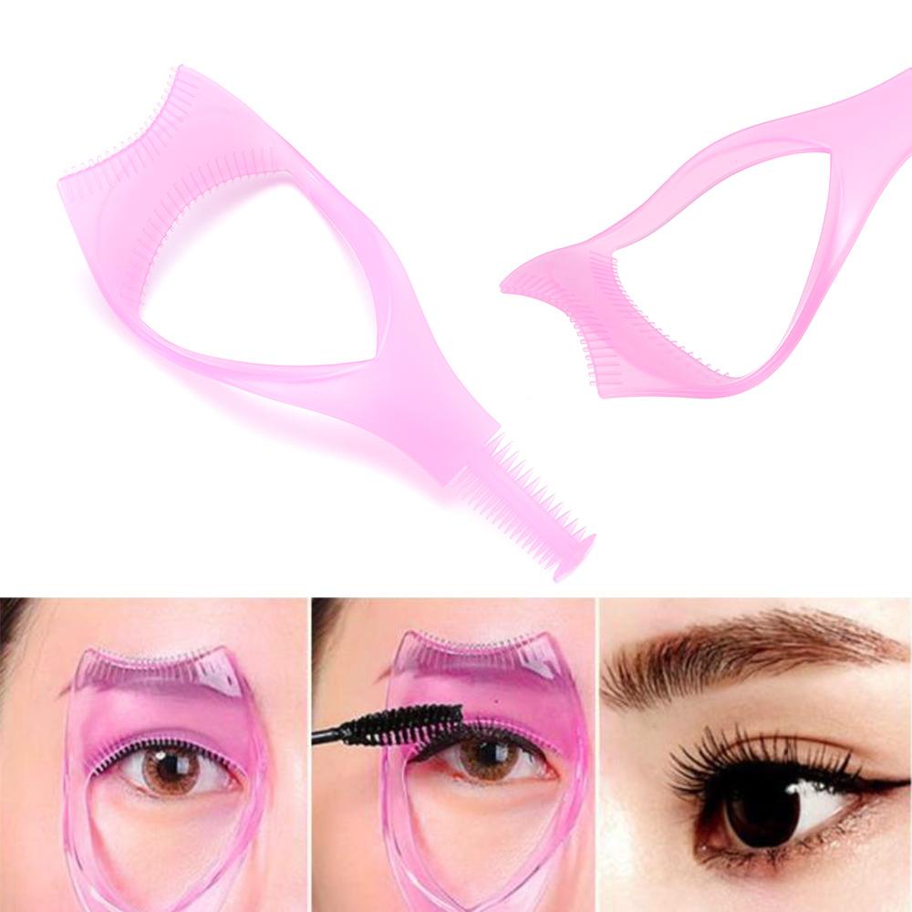 Lược Chải Lông Mi 3 Trong 1 SOFTNESS Màu Sắc Ngẫu Nhiên Dành|Cọ Trang Điểm Chuyên Nghiệp