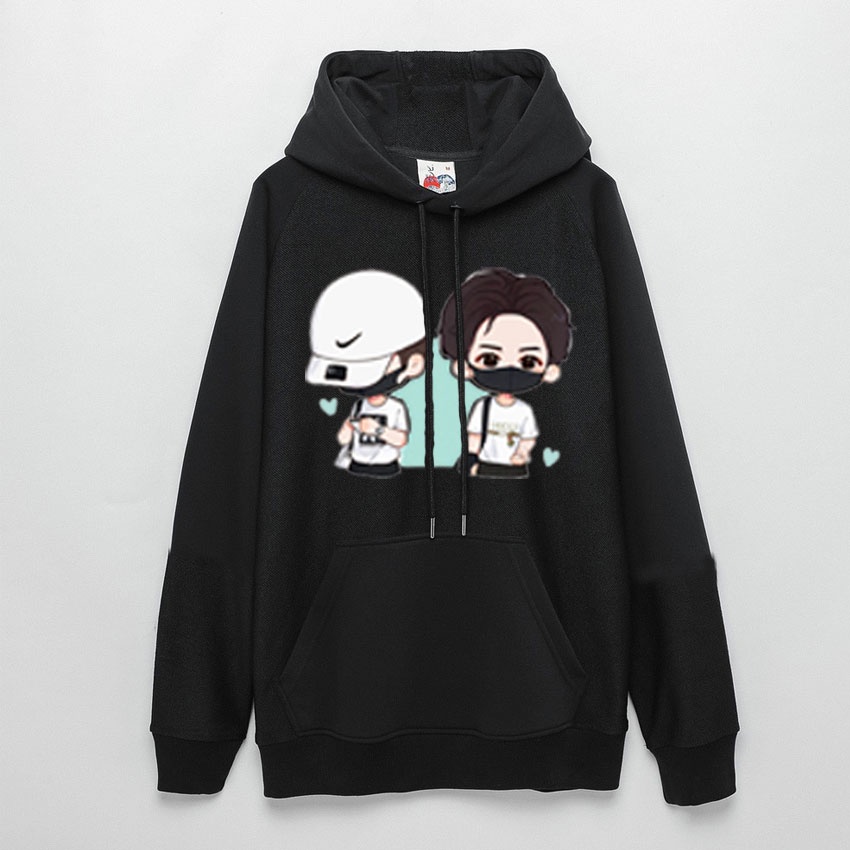 áo Bác quân nhất tiêu  freeship  áo hoodie tiêu chiến vương nhất bác in theo yêu cầu