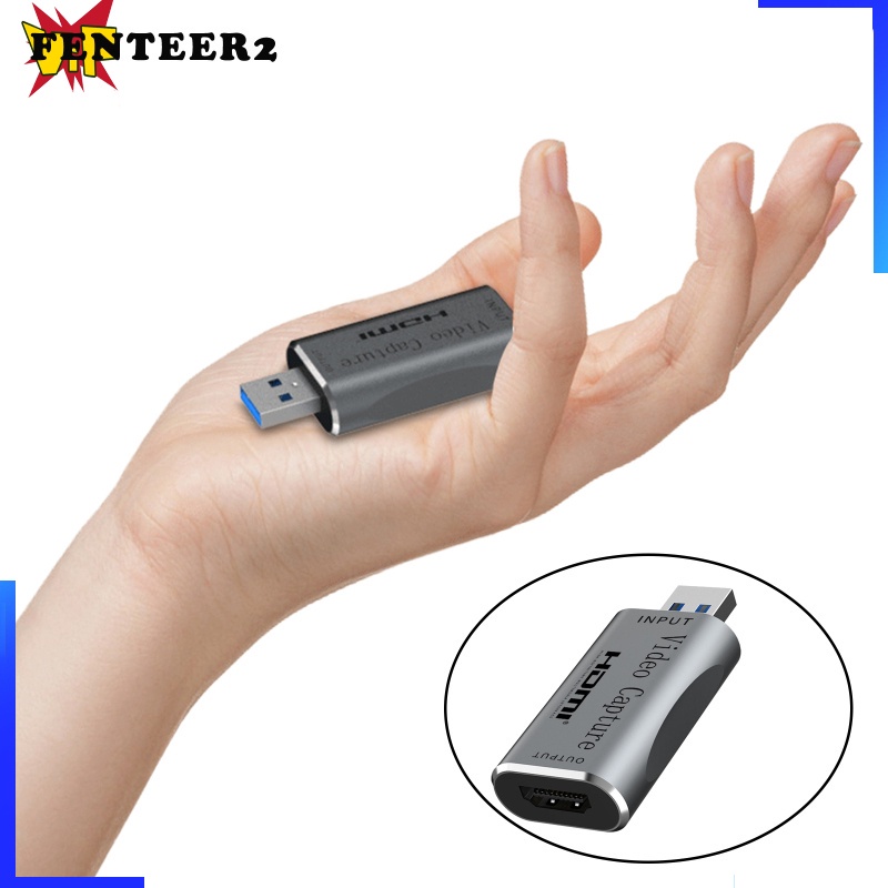 (Fenteer2 3c) Card Video Chuyển Đổi Hdmi Sang Usb 3.0