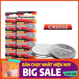 Pin Panasonic CR2032 - 2032 Lithium 3v - Pin Cmos Laptop Hàng Chính Hãng Giá Rẻ
