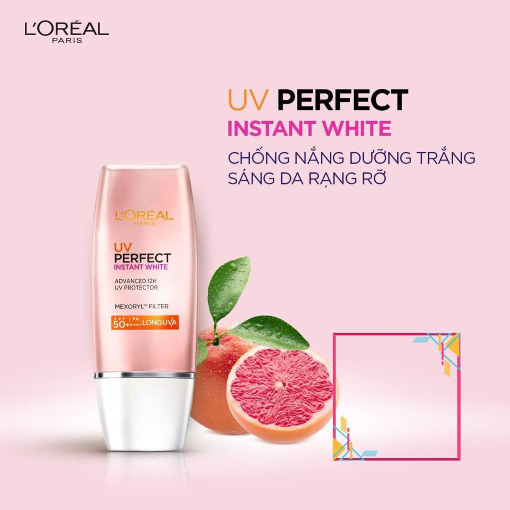 Kem Chống Nắng Bảo Vệ Da LOreal Paris - L'Oreal Paris UV Perfect SPF50+ PA++++ 30ml