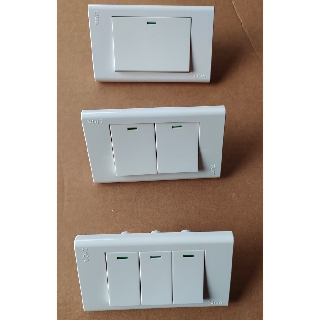 CÔNG TẮC BA CHỮ NHẬT 1-2 CHIỀU LiOA