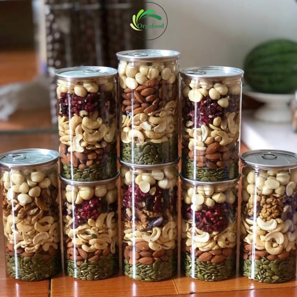 Hạt dinh dưỡng mix giảm cân 5 loại hạt orgafood các loại hạt mix nuts ngũ cốc cho bà bầu