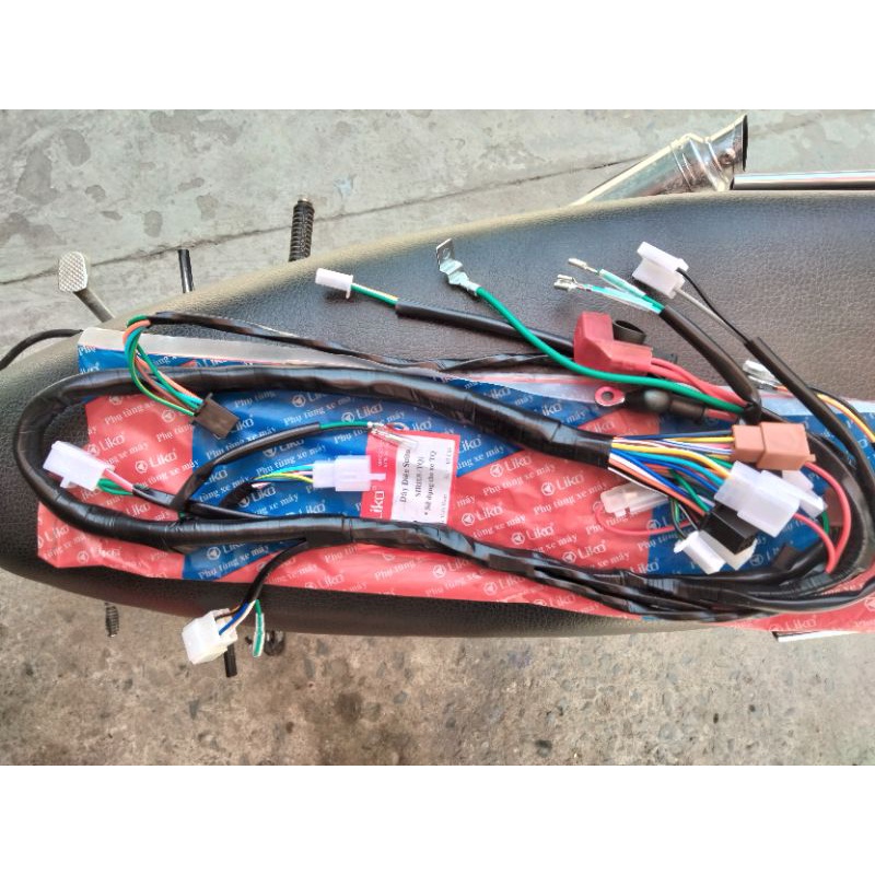 Dây điện sườn Sirius 50cc