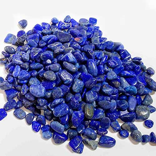 100gr Đá xanh lapis lazuli vụn không lỗ thanh tẩy