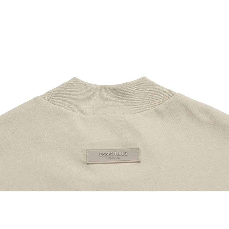 Áo thun FOG FEAR OF GOD ESSENTIALS 1877 tay ngắn dáng rộng phong cách đường phố cho cặp đôi