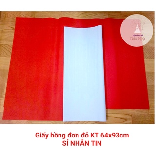 Giấy hồng đơn đỏ - vàng mã sỉ lẻ