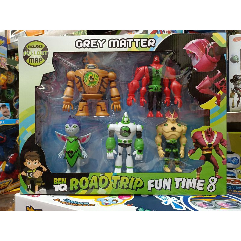Mô hình nhân vật GREY MATTER ROAD TRIP FUN TIME 8 có đèn phát sáng 0855A-5