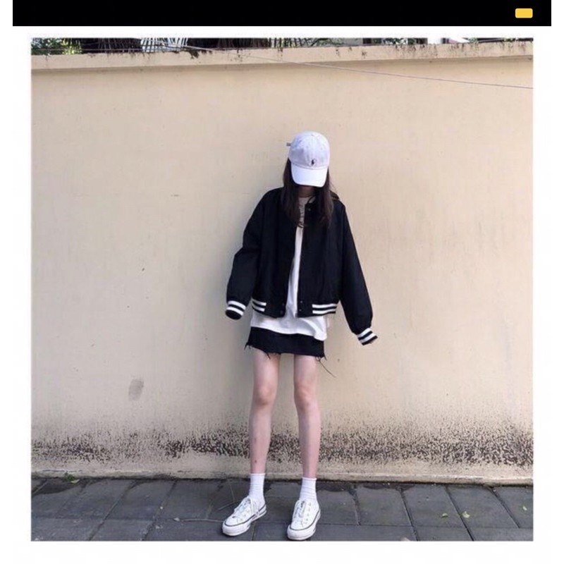 Áo khoác bóng chày dạng ngắn | BigBuy360 - bigbuy360.vn