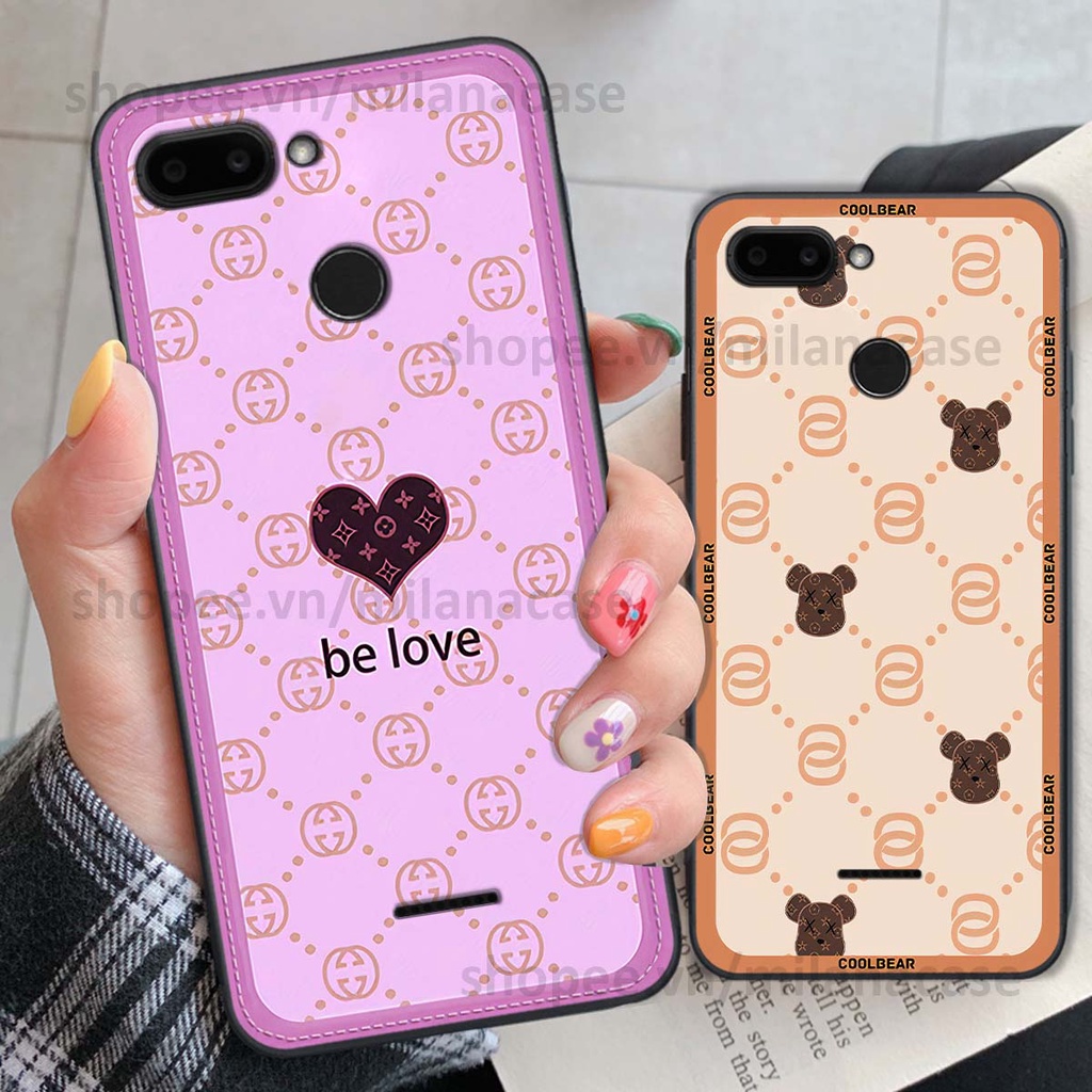 Ốp Xiaomi Redmi 6 hình trái tim be love tình yêu siêu đẹp, cá tính, thời trang