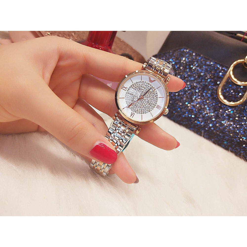 [Mã FAMAYFA2 giảm 10K đơn 50K] Đồng hồ nữ Prance hàng chính hãng dây thép đặc ko gỉ | BigBuy360 - bigbuy360.vn