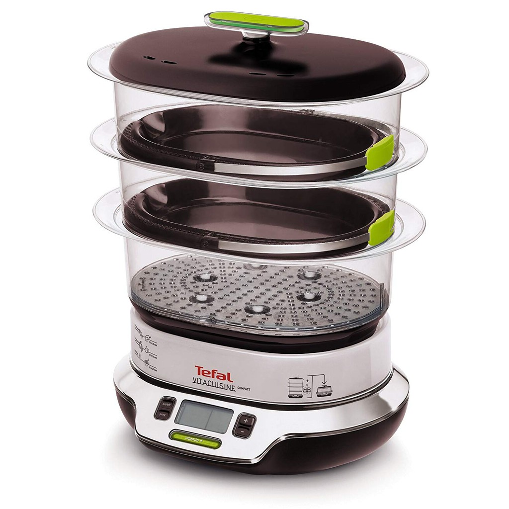 Nồi hấp 3 tầng Tefal VS4003, 1800W