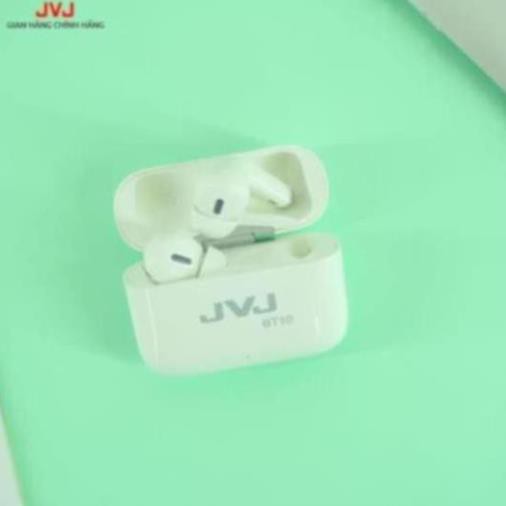 ☢️MẠI DÔ☢️ Tai Nghe Không Dây Bluetooth 5.0 JVJ BT10 cao cấp cảm biến vân tay, xuyên âm