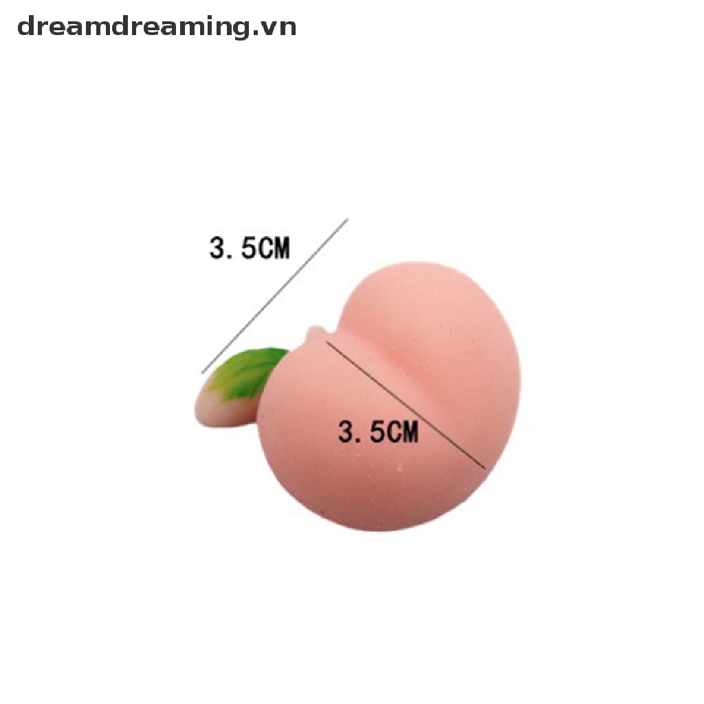 Đồ Chơi Siêu Mềm Hình Quả Đào Có Hương Thơm